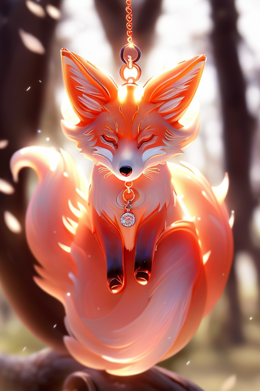 00278-4293852970-Spirit Fox Pendant,masterpiece,best quality,8k,cg,.png